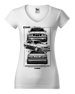 Koszulka V-neck - BMW M5 E34