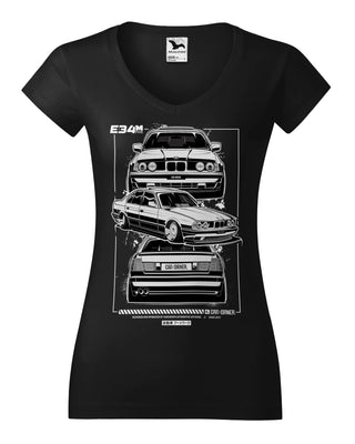 Koszulka V-neck - BMW M5 E34