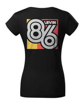 Koszulka V-neck - Toyota AE86 Levin Widebody