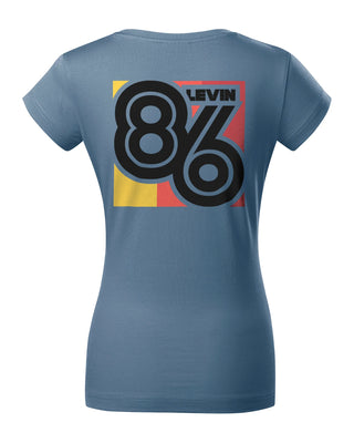 Koszulka V-neck - Toyota AE86 Levin Widebody