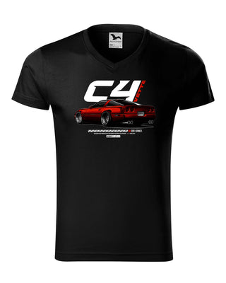 Koszulka V-neck - Chevrolet Corvette C4