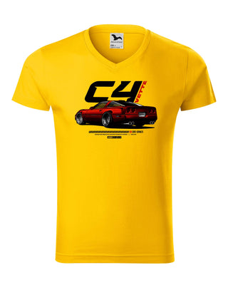 Koszulka V-neck - Chevrolet Corvette C4