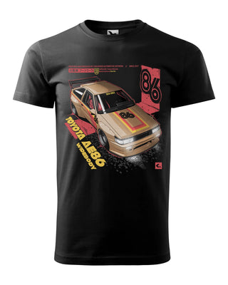 T-shirt Toyota AE86 Levin Widebody
