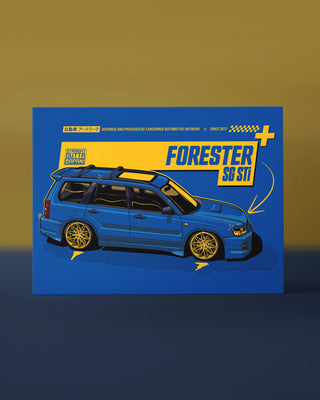 Obraz na płótnie - Lowered JDM Wagon