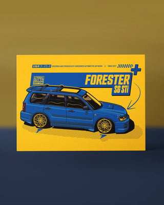 Obraz na płótnie - Lowered JDM Wagon