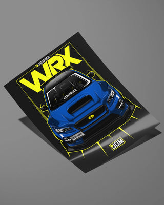 Plakat - Widebody WRX STI