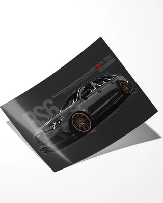 Plakat - Family Sports Car C7 Avant Edition