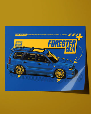 Plakat - Lowered JDM Wagon