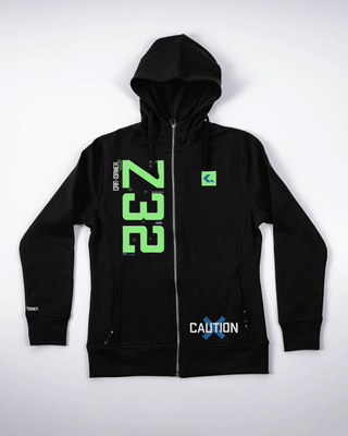 Bluza z zamkiem - Boost Loading - Czarny - przód