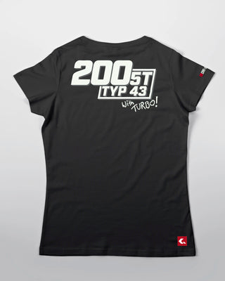 T-shirt - Four Rings - Pure 80s - Czarny - tył