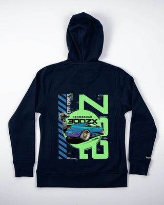 Bluza z zamkiem - Boost Loading - Niebieski - tył