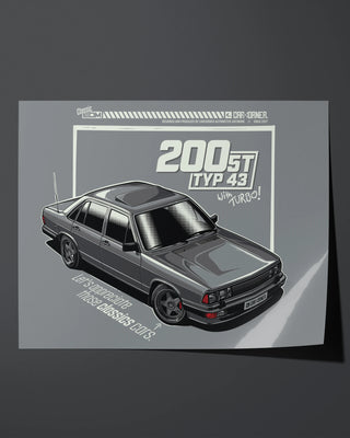 Plakat - Four Rings - Pure 80s - widok 1