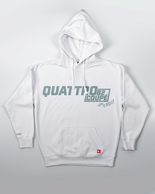 Bluza kangurek - Four Rings - Rally Blood - Biały - przód