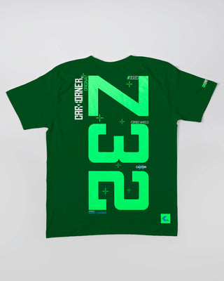 T-shirt - Boost Loading - Butelkowa zieleń - tył