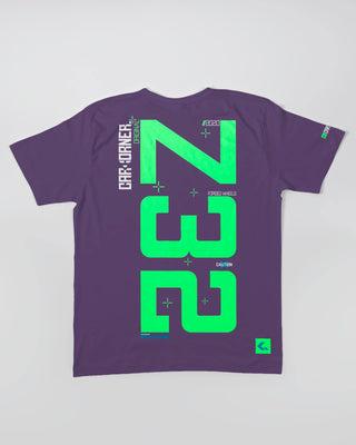 T-shirt - Boost Loading - Fioletowy - tył