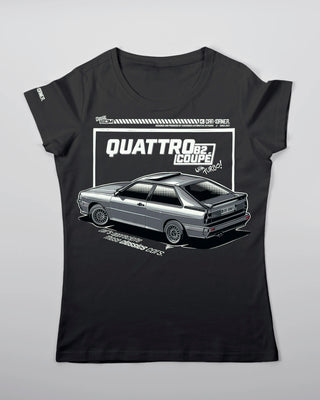 T-shirt - Four Rings - Rally Blood - Czarny - przód