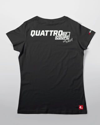 T-shirt - Four Rings - Rally Blood - Czarny - tył