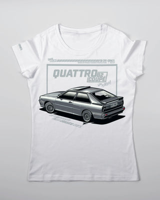 T-shirt - Four Rings - Rally Blood - Biały - przód