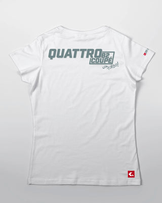 T-shirt - Four Rings - Rally Blood - Biały - tył