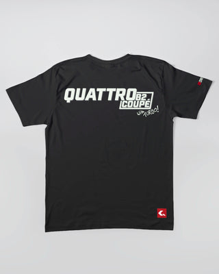 T-shirt - Four Rings - Rally Blood - Czarny - tył