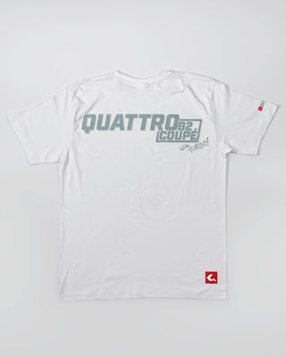 T-shirt - Four Rings - Rally Blood - Biały - tył