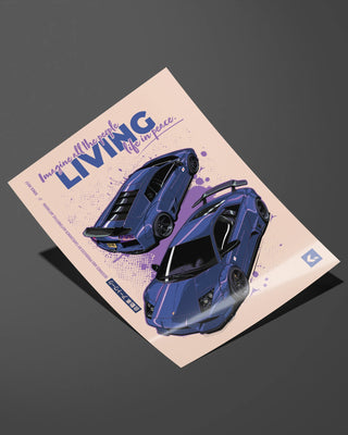 Plakat - Living life in peace - widok 2