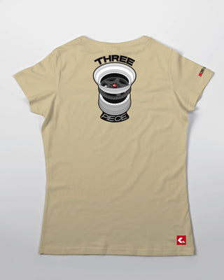 T-shirt - Three Piece - Piaskowy - tył