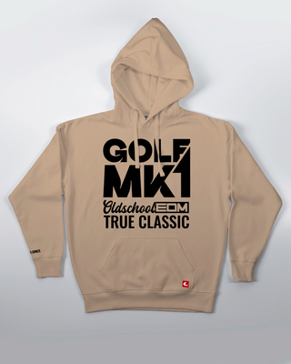Bluza kangurek - Oldschool - True Classic - Beżowy - przód