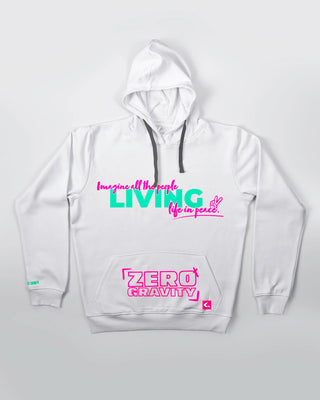 Bluza kangurek - Zero Gravity - Biały - przód