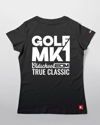T-shirt - Oldschool - True Classic - Czarny - tył