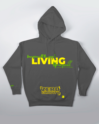 Bluza kangurek - Zero Gravity - Szary - przód