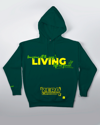 Bluza kangurek - Zero Gravity - Zielony - przód
