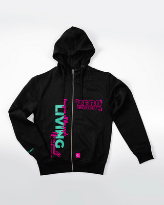 Bluza z zamkiem - Zero Gravity - Czarny - przód