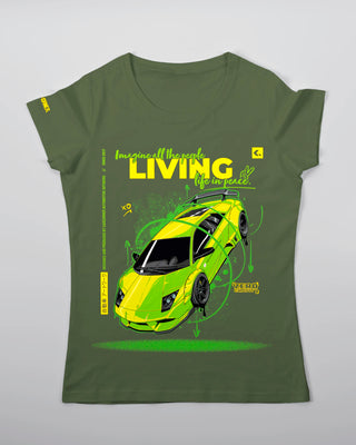 T-shirt - Zero Gravity - Army - przód