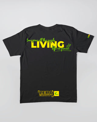 T-shirt - Zero Gravity - Czarny - tył
