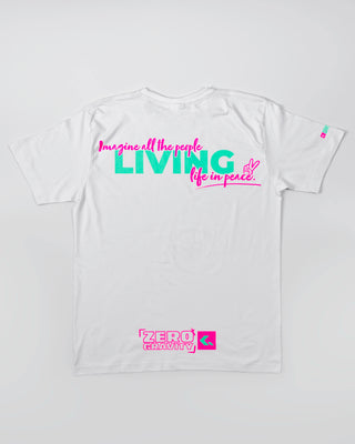 T-shirt - Zero Gravity - Biały - tył
