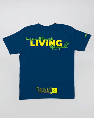 T-shirt - Zero Gravity - Niebieski - tył