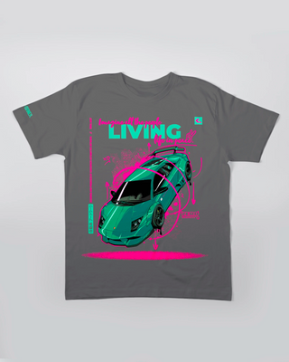 T-shirt - Zero Gravity - Szary - przód