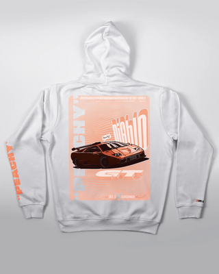 Bluza Kangurek Damska - Peachy - tył biały