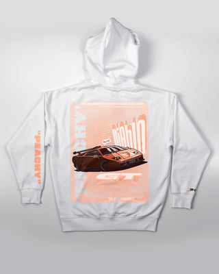 Bluza Kangurek Męska - Peachy - tył biały