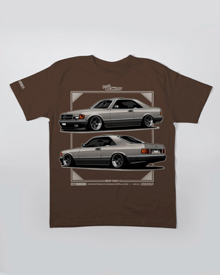 T-shirt Gentleman's Stance - przod brazowy
