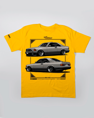 T-shirt Gentleman's Stance - przod zolty