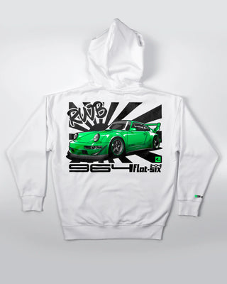 Bluza Kangurek Męska - Wide ’n’ Air-Cooled - tył biały