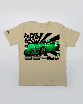 Koszulka Męska - Wide ’n’ Air-Cooled - przód piaskowy 74